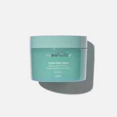 CLARIFYING TONER PADS
Предварително напоени тонизиращи тампони за по-чиста и сияйна кожа
HydroPeptide