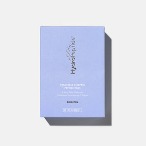 RESURFACE & REPAIR PEPTIDE PADS
Двустъпкови пилинг тампони за лице с химичен ексфолиант и пептиди, които изглаждат текстурата, подпомагат клетъчното обновяване и подобряват сиянието на кожата.
HYDROPEPTIDE