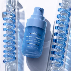 RETINOL EYE RENEWAL
Околоочен балсам с ретинол и пептиди за озаряване на тъмни кръгове
намаляване на фини линии
подхранване на зоната под очите
HydroPeptide