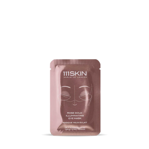 Rose Gold Illuminating Eye Mask Box 8 бр
Хидрогелна околоочна маска с роза и злато
за блясък и изсветляване на тъмни кръгове
Всеки тип кожа
111SKIN