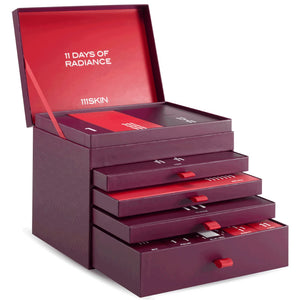 11 DAYS OF RADIANCE
Луксозна кутия включваща 10 продукта на 111SKIN
