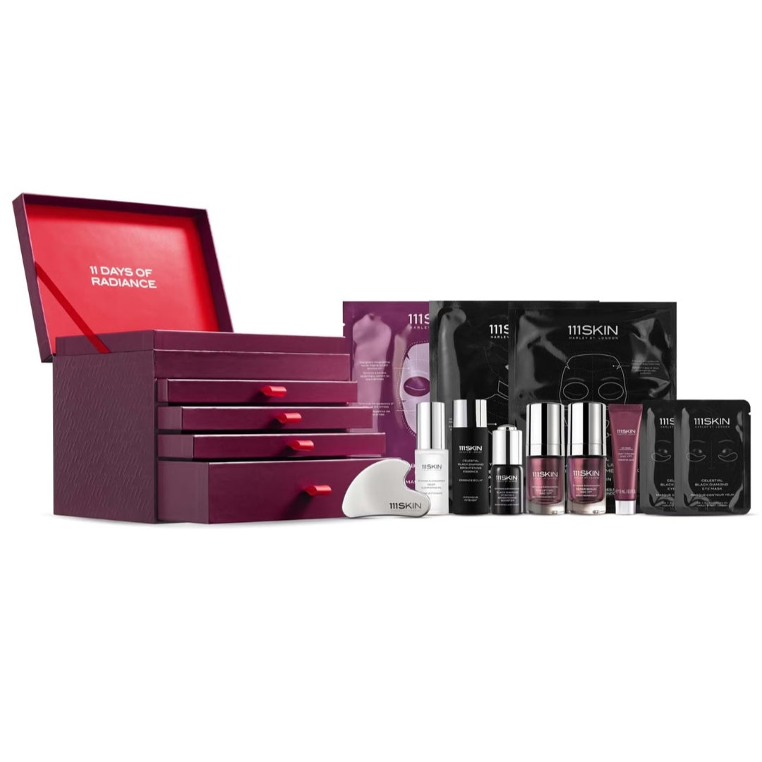 11 DAYS OF RADIANCE
Луксозна кутия включваща 10 продукта на 111SKIN