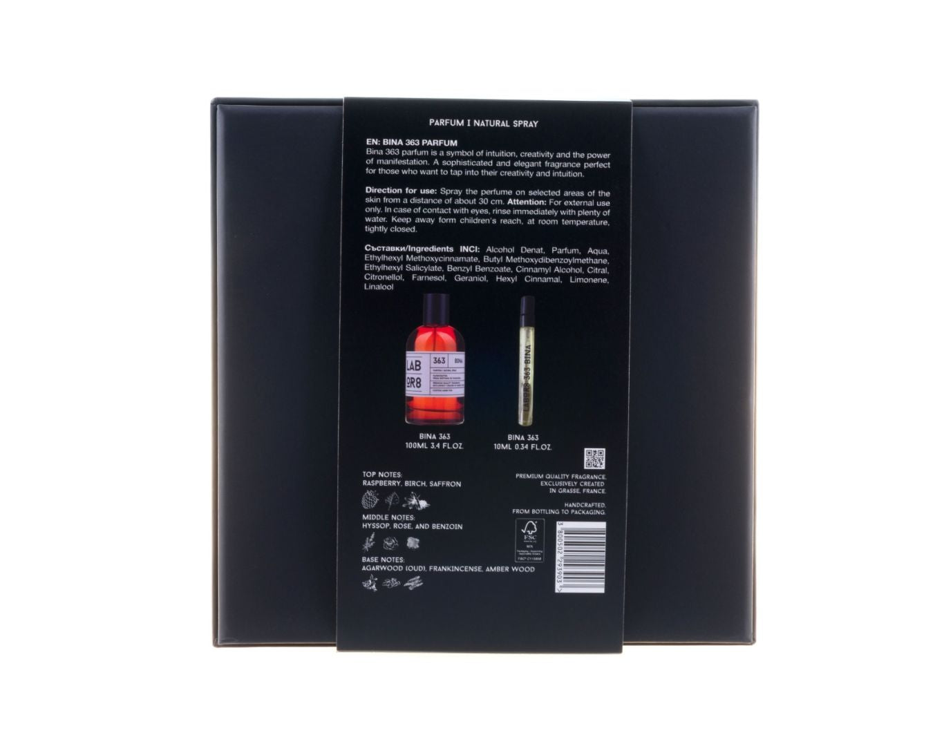 КОМПЛЕКТ LABOR8 BINA 363 100ml + BINA 363 10ml