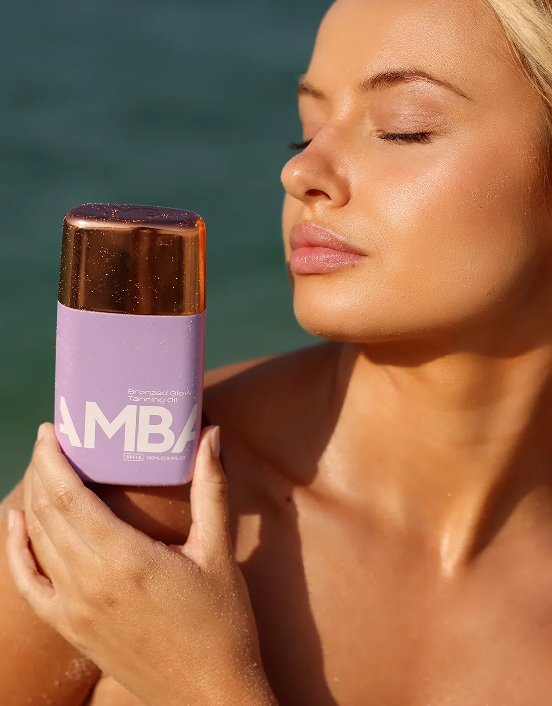 Bronzed Glow Tanning Oil SPF 30 / Body oil with cocoa butter