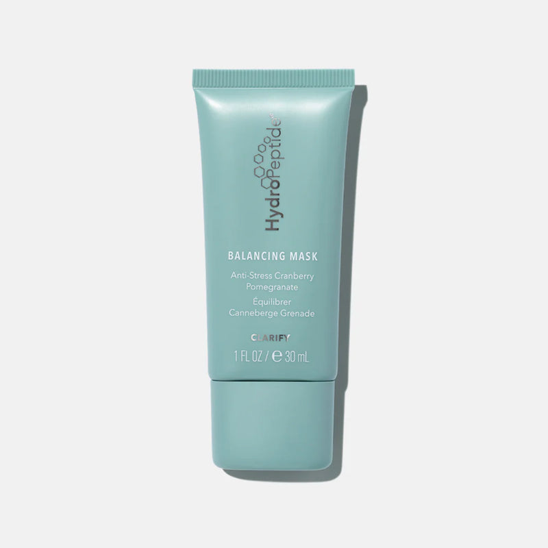 BALANCING MASK
Кремообразна глинена маска против стареене
намалява фините линии и бръчки
укрепва кожата и придава мигновен блясък
за здрав и младежки вид
HydroPeptide