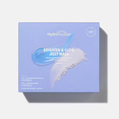 BRIGHTEN & GLOW JELLY MASK
Двустъпкова хидрожел маска за изсветляване на тена
ълбока хидратация 
уплътняване на кожата
HydroPeptide