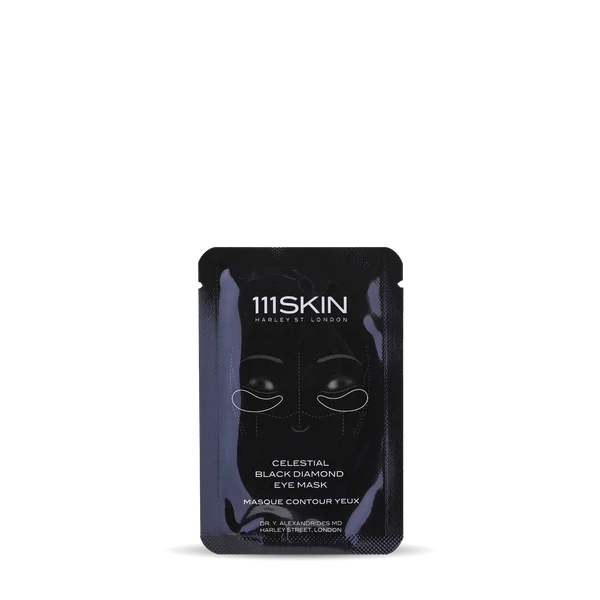 Celestial Black Diamond Eye Mask
Маска за очи 111SKIN 
Маска за очи Black Diamond Box
хиалуронова киселина 
за дълбока хидратация и изглаждане на фините линии
Всеки тип кожа
111SKIN 