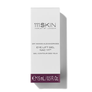EYE LIFT GEL NAC Y2  15 ml
Повдигащ и хидратиращ околоочен гел NAC Y2
с аргирелин
кофеин 
антиоксидантна защита за по-млад и свеж вид
стягащ и озаряващ гел
111SKIN 
