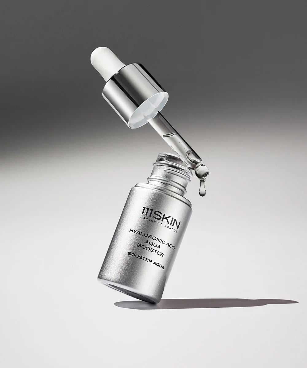 Hyaluronic Acid Aqua Booster 20 ml
Bустер за лице Hyaluronic Acid Aqua Booster 
за всеки тип кожа
моментално хидратира
уплътнява и подхранва кожата
ултра-хидратиращи съставки 
Подходящ за суха и дехидратирана кожа
111SKIN