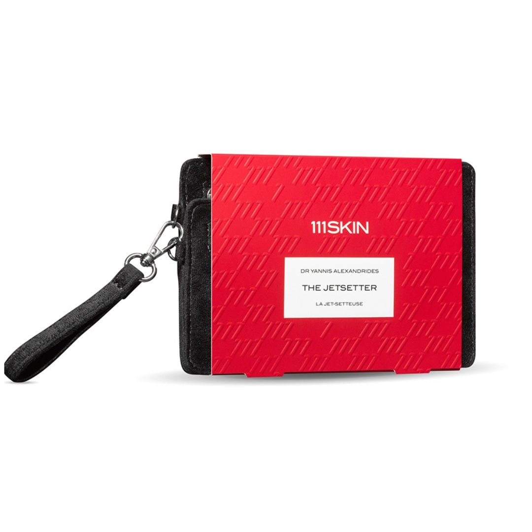 JETSETTER PASSPORT
Портфейл с емблематичните маски за очи на 111SKIN