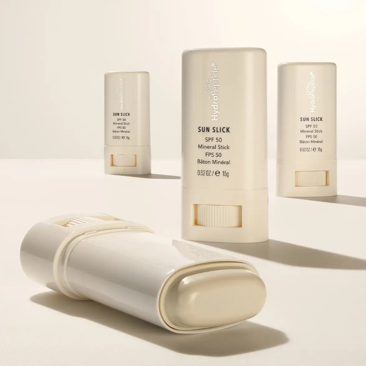 MINERAL SUN SLICK SPF 50
SPF крем с пептиди и хидратиращи липиди за защита от UV лъчи
HydroPeptide