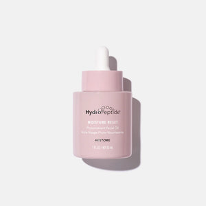 MOISTURE RESET
Луксозно лицеово олио с 12 ценни масла за подхранване
хидратация и подсилване на кожната бариера.
HydroPeptide
