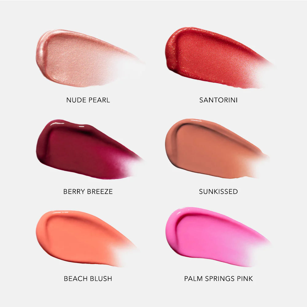 PERFECTING GLOSS - PALM SPRING PINK
Подхранващ уплътняващ тинт за устни за обем
хидратация и сияен блясък
HydroPeptide