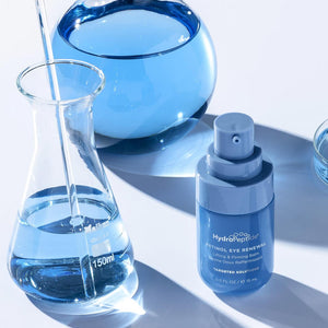 RETINOL EYE RENEWAL
Околоочен балсам с ретинол и пептиди за озаряване на тъмни кръгове
намаляване на фини линии 
подхранване на зоната под очите
HydroPeptide