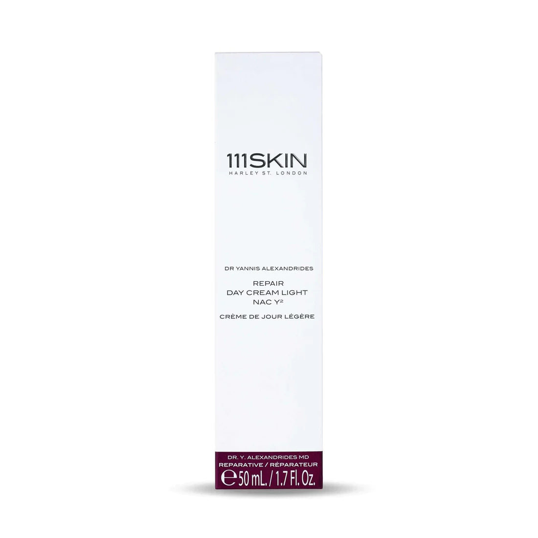 Repair Day cream Light NAC Y2 50 ml
Лек възстановяващ дневен крем NAC Y2
за комбинирана и мазна кожа
хидратира 
изглажда 
укрепва кожната бариера
111SKIN 