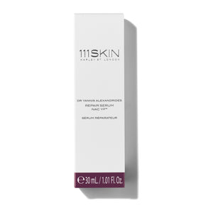 Repair Serum NAC Y2 30 ml
Успокояващ и хидратиращ серум
за чувствителна и дехидратирана кожа 
NAC Y2
ниацинамид
алое вера 
невен
111SKIN 