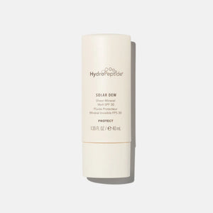 SOLAR DEW SPF 30
Луксозен лек слънцезащитен серум с SPF 30
за всички типове кожа
хидратиращ и придаващ сияен завършек
HydroPeptide