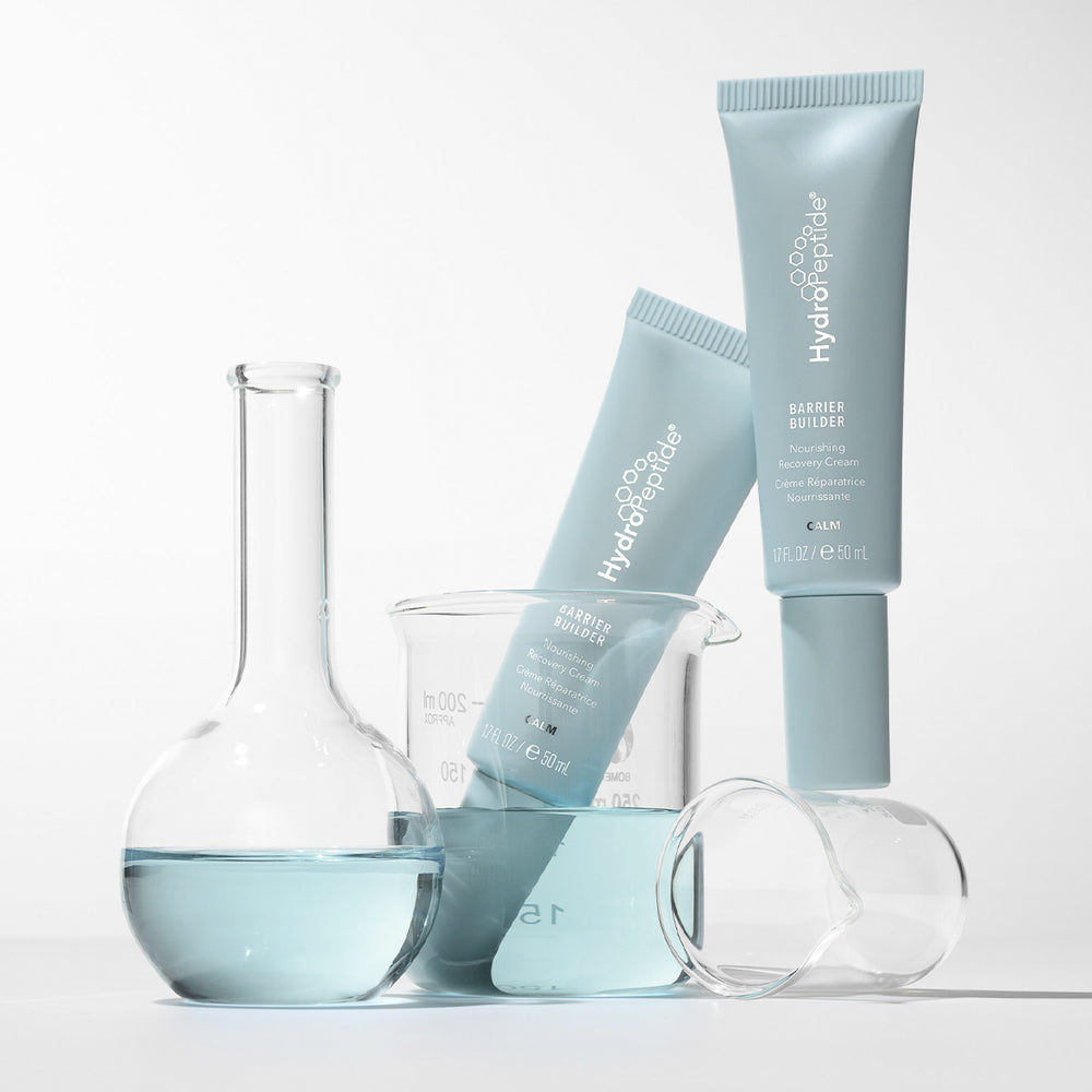 TRAVEL-SIZE BARRIER BUILDER
Терапевтичен крем за суха и чувствителна кожа 
за подхранване
хидратация
успокояване на възпаление 
укрепване на кожната бариера
HydroPeptide